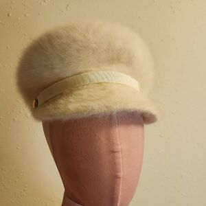 Kangol Cream Fur Women's Hat
